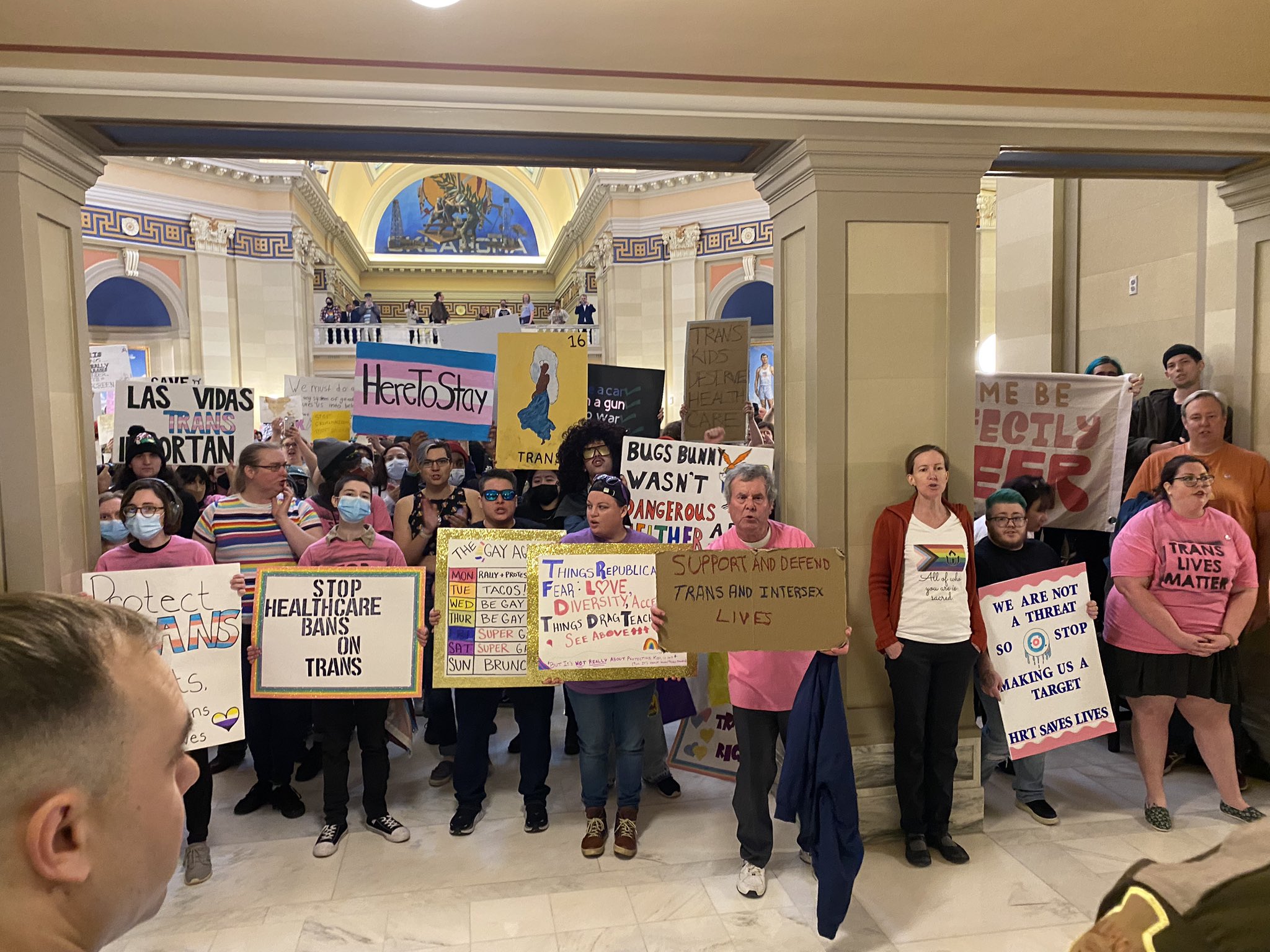 John Waldron on Twitter "At the State of the State with citizens gathering to make their