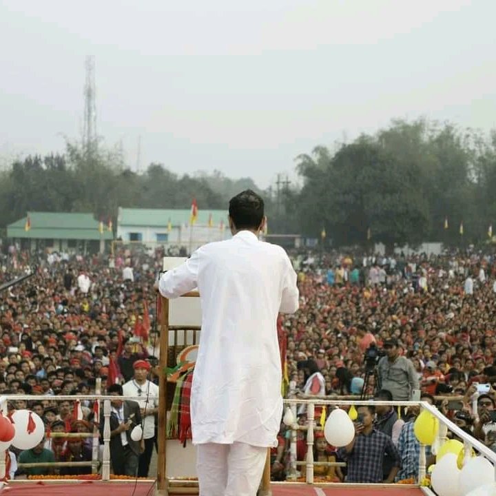 tisftipra's tweet photo. The massive gathering today at Lefunga affirms that #TIPRA has emerged as the only credible alternative which understands the needs and aspirations of the people of #Tripura.
This 16th Feb, #Tripura will create history. People will #VoteForChange #VoteForTIPRA #VoteForPineapple https://t.co/VCIRxI4UpP