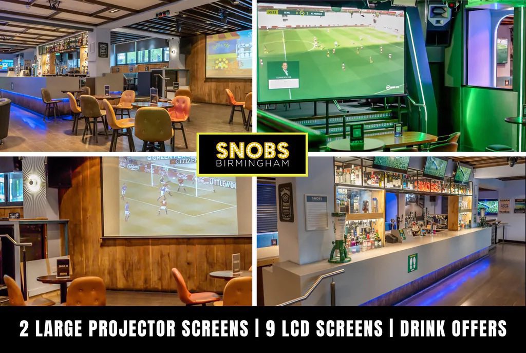 WestMidsLoyal's tweet photo. RANGERS vs Celtic - Viaplay League Cup Final.

Sunday 26th February 2023

Rangers fans in the Midlands can watch this game at Snobs nightclub. This bar is 2 minutes walk from Birmingham New St. Station.

3pm kick-off.

Flags welcome 🇬🇧 

All RT’s appreciated 🤝

@snobsnightclub https://t.co/FgJ0vXT5Q0