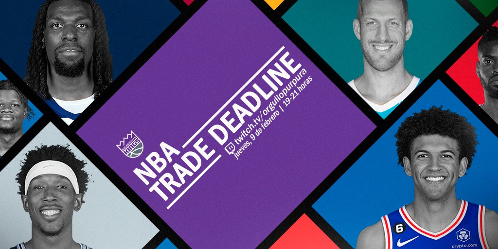 Orgullo_Purpura's tweet photo. ¡Vuelven los directos de Orgullo Púrpura! Un año más estaremos siguiendo en directo las últimas 2h del #NBATradeDeadline con un equipazo: @BPelaz, @zeiiit_, @AleixG7, @Jitxo, @carlosrguez88, @vico_lara y @juradocalero_. ¡No te lo pierdas y síguelo todo en https://t.co/n6MdLOp14Q! https://t.co/fzdPTausBf