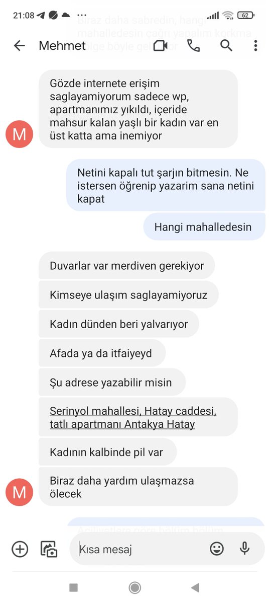 tugbalikli's tweet photo. Hatay 
Serinyol mahallesi, Hatay caddesi, tatlı apartmanı Antakya Hatay
@AFADBaskanlik @AFAD_Ankara @HaberturkTV @CNN @cnnturk @MeltemAcet @haluklevent @ahbap #deprem #sondakika #sondakikadeprem #nurdagi #Hatay #hataydeprem https://t.co/7xhkkBPAP7