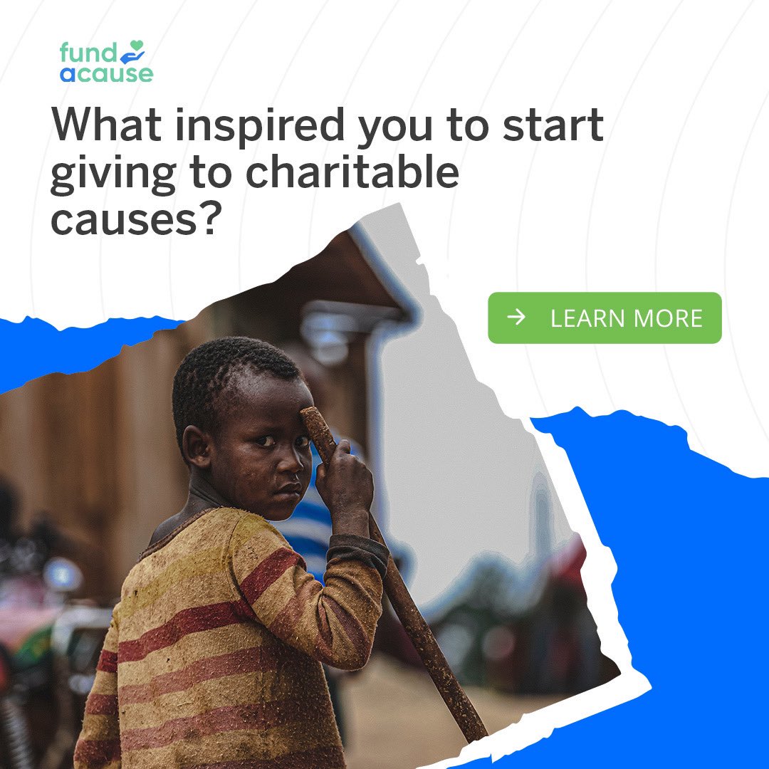Fund_aCause's tweet photo. We raise our voices to bring attention to the reasons why we give to charitable causes.
We are driven by a passion to make a lasting impact on the world around us.
Share with us what inspires you to give.
#charity #charitablecauses #giving #passion #share #impact #world https://t.co/Qb0PGbNWGp