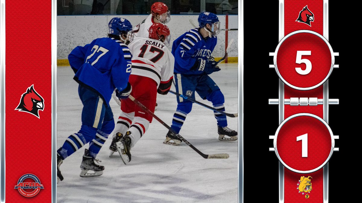 🏒D2 WINS🏒

D2 beats in state rival 5-1! The team was lead by two Freshman standouts Gavin Scally with two goals and Ethan Lindle with 3 assists.