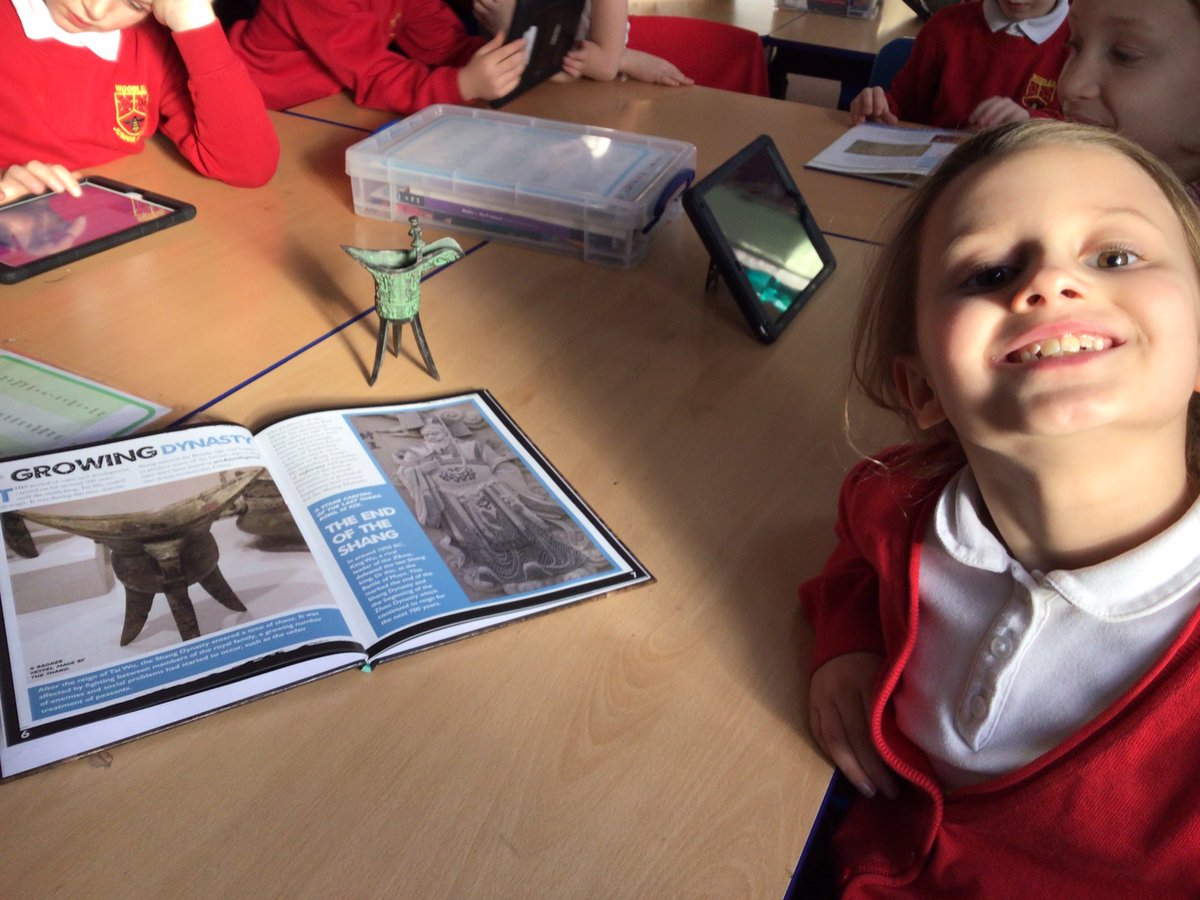 TigerClass1's tweet photo. Today was our Shang Dynasty Day and what a great day we had! We performed dramas based on the story of King Tang, we worked as archaeologists to dig up ancient artefacts, we used secondary sources to research those primary sources and we created our own oracle bones! #HistoryWJS https://t.co/mxFbqEtaXw