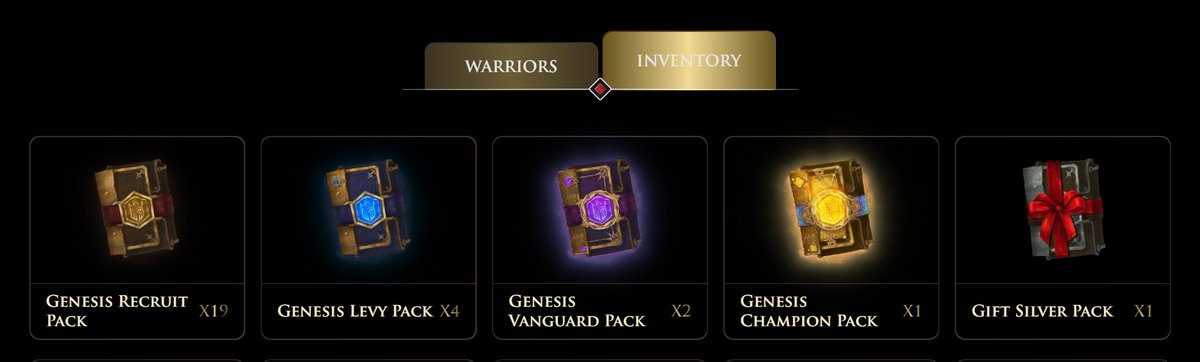 lfgETH's tweet photo. Just got an @AradenaWarrior Genesis Card Pack!

Tweeting this to get a free one, praying for a Throne Pack 🙏
 #tcg #imx #NFTs https://t.co/6ZWVN38pQ7