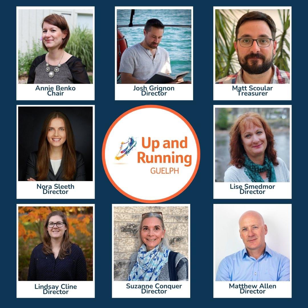 uprunningguelph's tweet photo. Our incredibly skilled Board of Directors is committed to the ongoing growth and sustainability of Up and Running Guelph.
🙌
Visit https://t.co/6MuFq8GB9e to learn more about our 2022-2023 Board of Directors
🚶♀️🏃♀️
#takingstepstogether #guelph #boardofdirectors #mentalhealthmatters https://t.co/hrGyCLG5OX