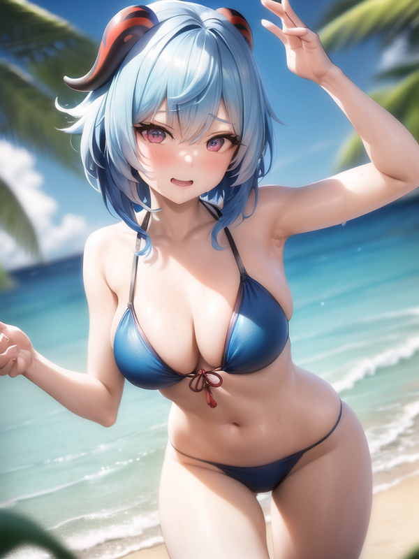 TheCutestPieOK's tweet photo. 甘雨 // ビーチでの一日
Ganyu (Genshin Impact) // Day at the Beach
#animediffusion #diffusionAI #AIart #animeart #animeAI #aiwaifus #animewaifus #AIartcommunity #AIartworks https://t.co/dgyXVbJShC