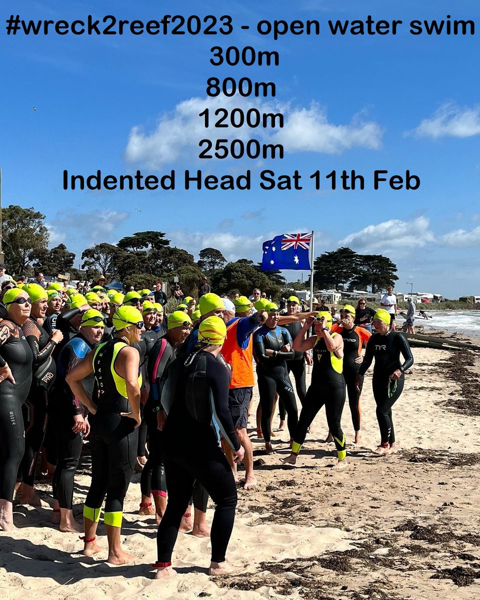 skip0z's tweet photo. The Indented Head open water swim is back in 2023 on Sat 11th. The water safety crew from 13thbeachslsc will be back helping
.
#wreck2reef2023 #queenscliff #pointlonsdale #openwaterswims #swimmingaustralia #swimvictoria #geelong  #indentedhead #portarlington https://t.co/4dyUSlTIcd