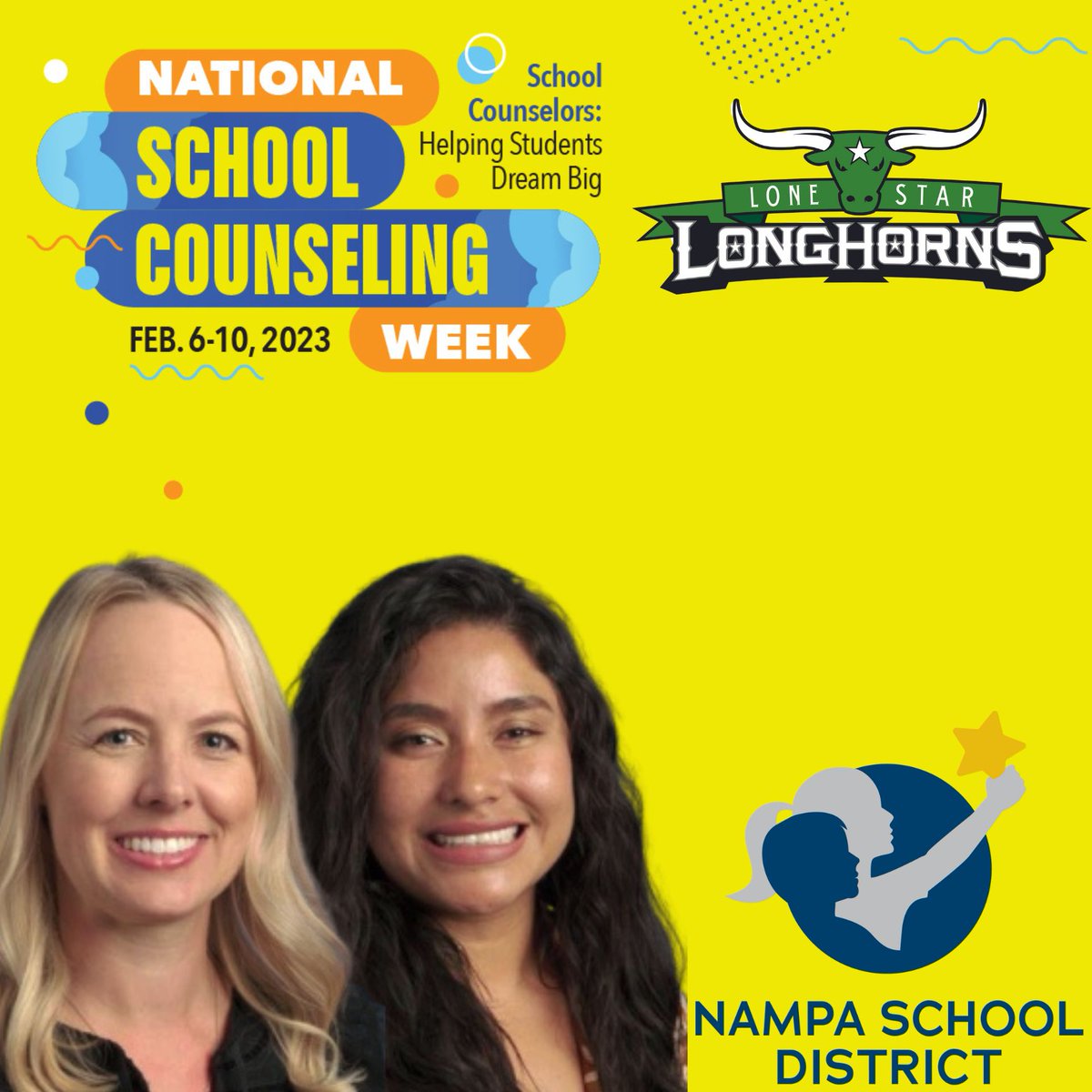 lonestarmiddle's tweet photo. Mrs. Barton and Mrs. Medrano are the best! Thanks for supporting and caring for our students each and every day. #WeAreNampa https://t.co/7vubLS206a
