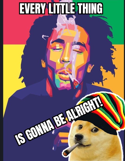 Fun fact: I share a birthday with Bob Marley! Happy Birthday to me, well, US!!  $DOGE 