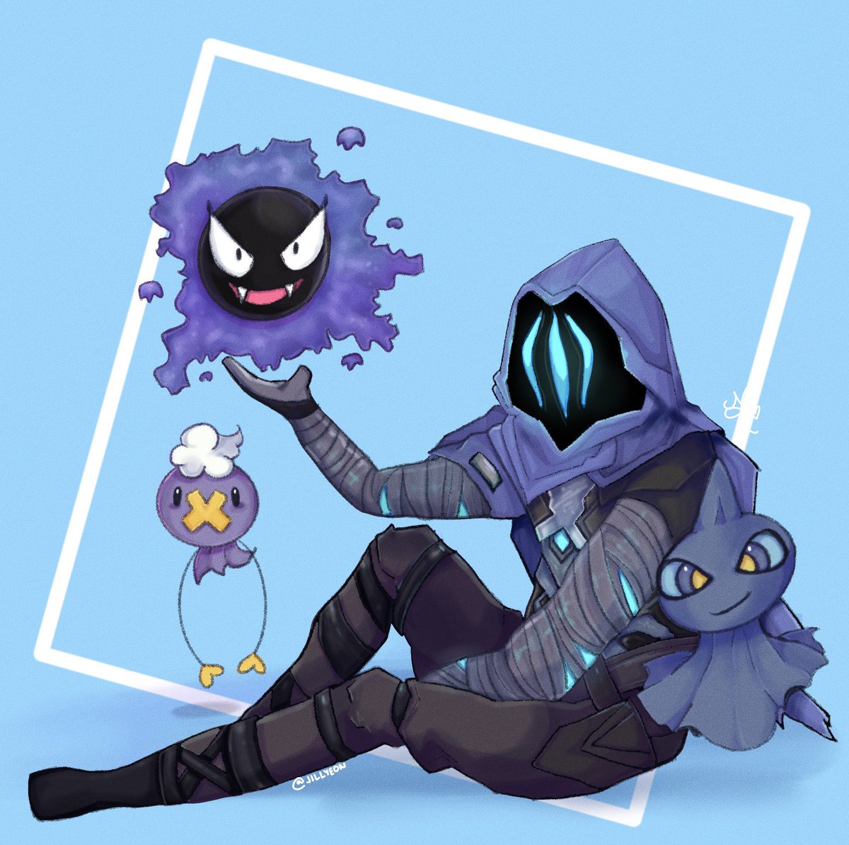 jillyeon's tweet photo. i wanted to give him some friends 🥺

#omen #valorant #valorantart #pokemon https://t.co/H6z1gl78FD