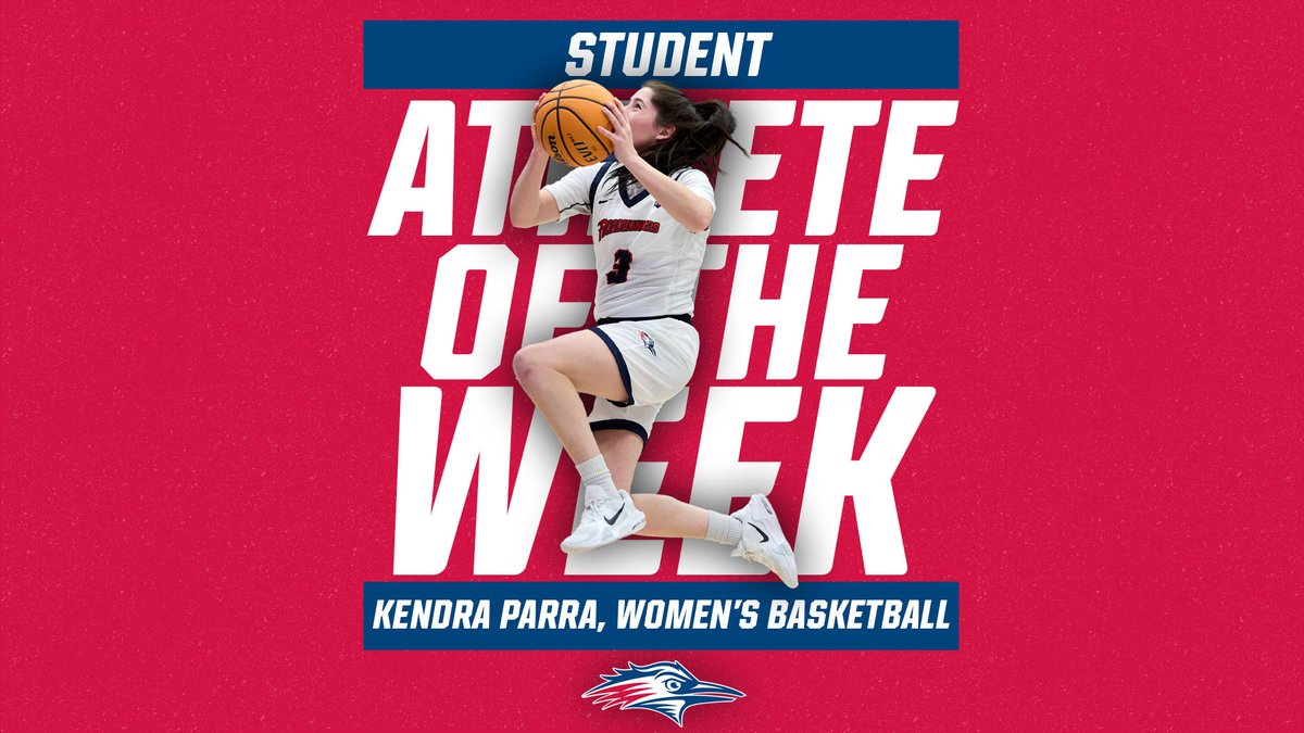 MSUDenverAthl's tweet photo. Okay Roadrunners, it's finally time to announce this week's Student-Athlete of the Week!!🤩

And the winner is...🥁

It's @MSUDenverWBB's Kendra Parra!

Another week, another fantastic pair of performances - keep it rolling! 😤👏🔥

#GetRowdy🔴🔵 https://t.co/i4X3EpXuiV