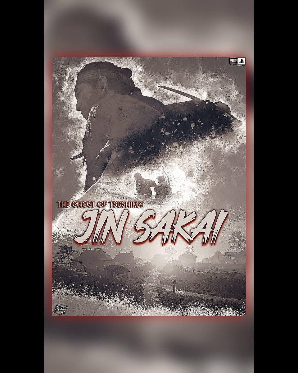 TheUnanimous1's tweet photo. First Ghost of Tsushima poster edit. I love this game. 
#GhostOfTsushima #graphicart #poster #ItsUnanimousEdits @SuckerPunchProd @PlayStation https://t.co/6vyy3gsmFA
