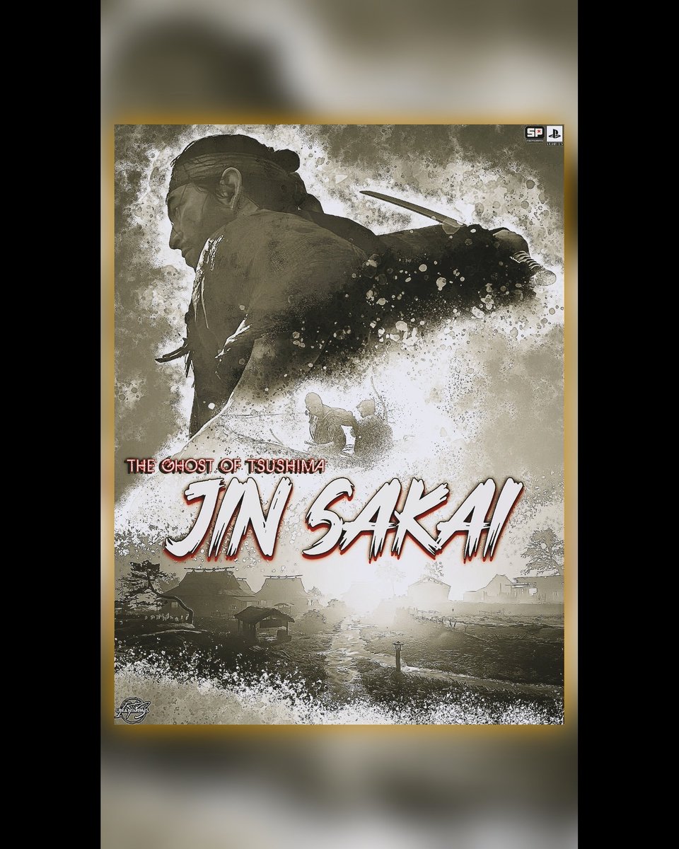 TheUnanimous1's tweet photo. First Ghost of Tsushima poster edit. I love this game. 
#GhostOfTsushima #graphicart #poster #ItsUnanimousEdits @SuckerPunchProd @PlayStation https://t.co/6vyy3gsmFA