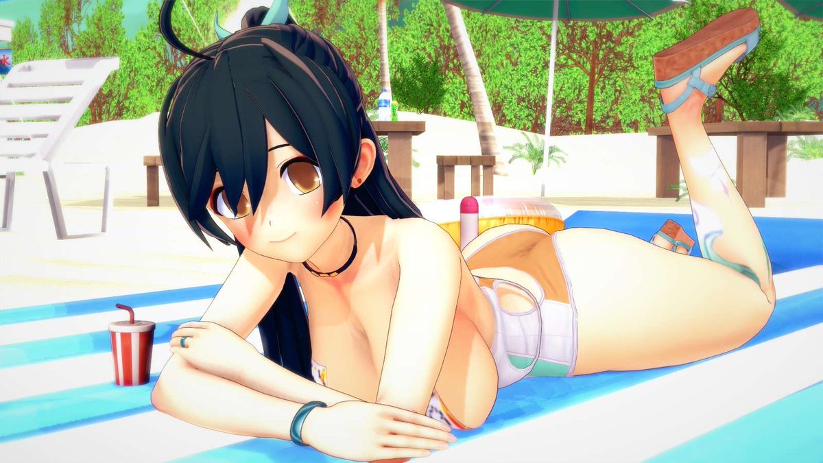 — Disfrutando de las playas de Hamel.