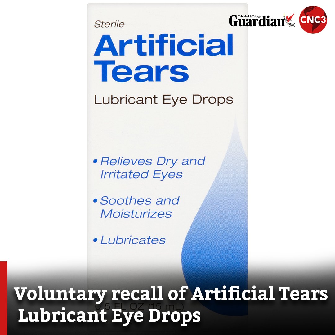 Cvs Health Artificial Tears Recall 2025 