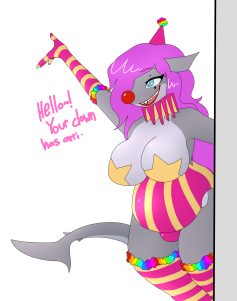 SharkoSupreme's tweet photo. IM SO MAD CLOWN PORN GOT HYPED UP WITHOUT ME AND I GOT THIS DONE LIKE 4 GD YEARS AGO AND GOT 0 CLOUT AAAAAAA https://t.co/pbrXmSYJZQ