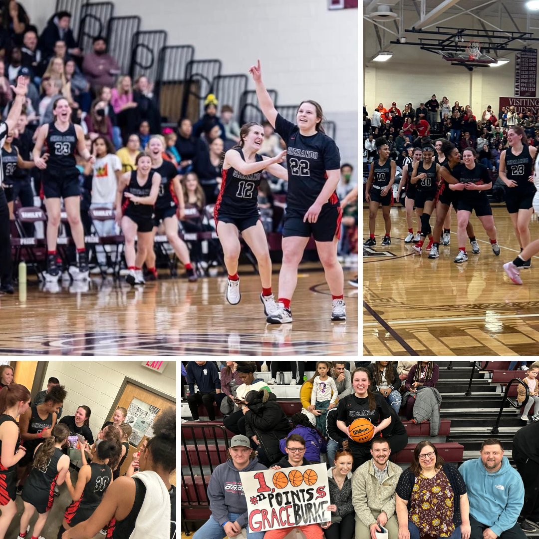 Grace Burke scored her 1,000th point on Friday night against Handley. Congratulations Grace on an incredible accomplishment! #sherandogirlsbasketball #warriorstrong #1000points #sherandowarrriors #sportsscoop