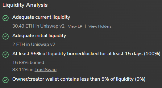 OpenShibaToken's tweet photo. Burned liq is now 16.8%! Liquidity tax will be lowered once LP is stable over 100 eth! ⚡️ Liquidity lock extension and small surprise announcement at 1m! $OSHIBA https://t.co/k62S6Aj2dF