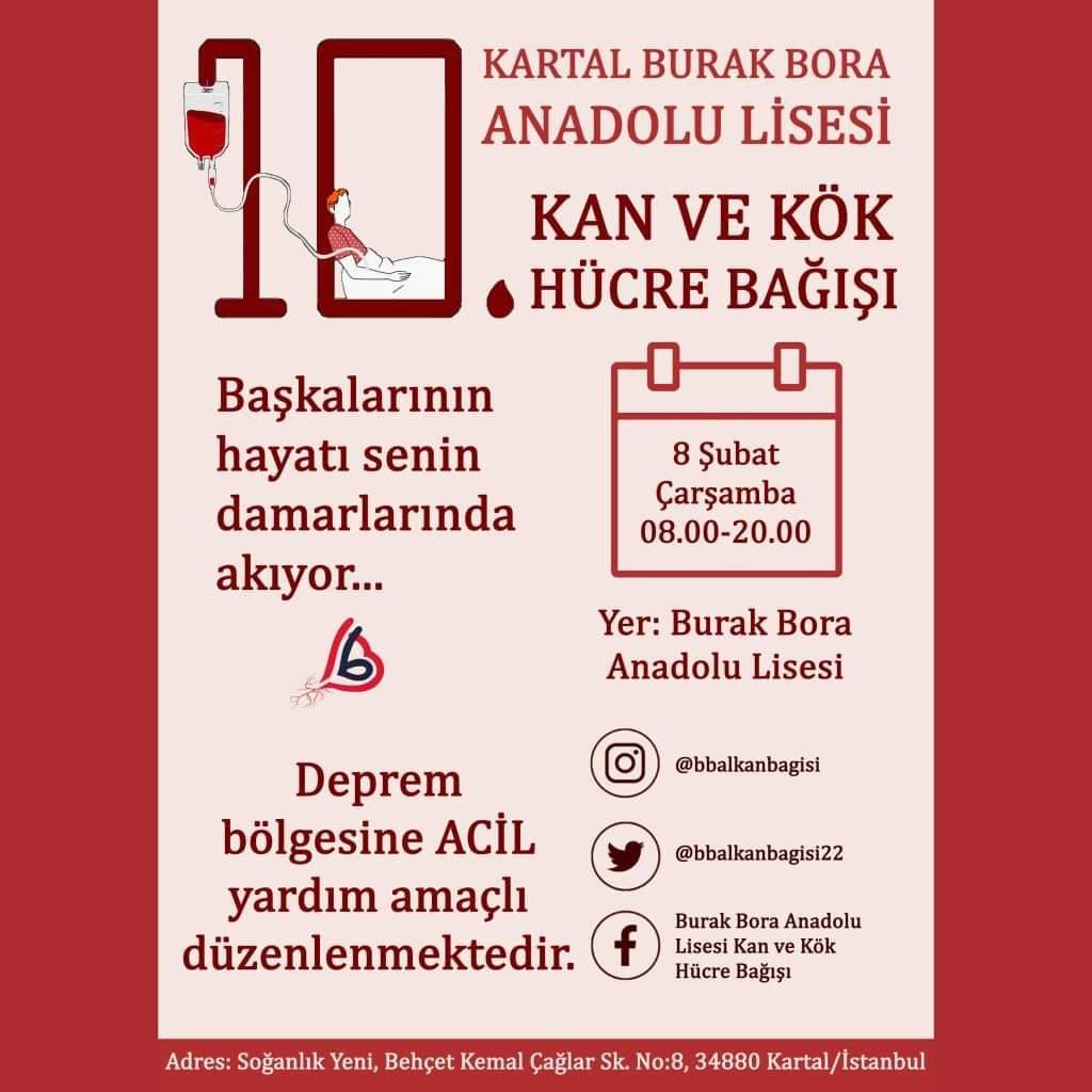 Afet zamanları kan bağışı hayati ihtiyaçtır. En kısa zamanda kan bağışı yapalım. #deprem #acil #kanbagisi #kanvercanver #HalukLevent #halukleventacil #OguzhanUgur