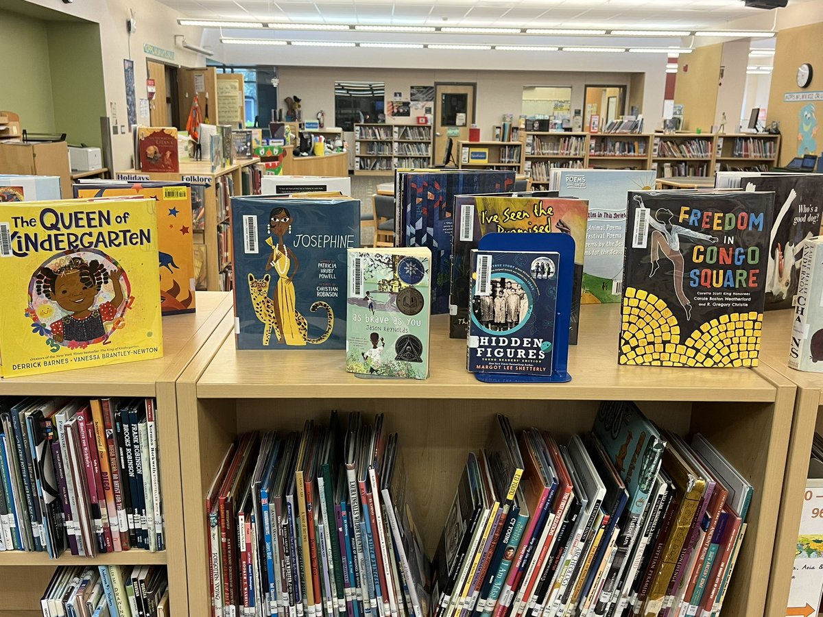 Celebrating Black History Month with our beautiful book collection and connections, made in multiple subject areas across grade levels. Thank you to our library team, PTA, and the WLWV school district for supporting books as mirrors, windows, and invitations into the world! 🐿️🌎