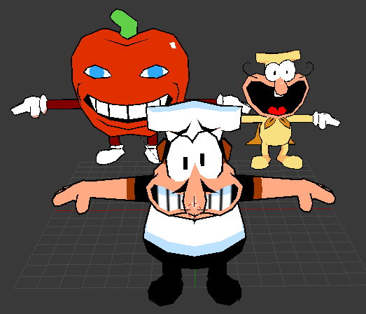 Steam Workshop::Pizza Tower Characters (VibaPop)