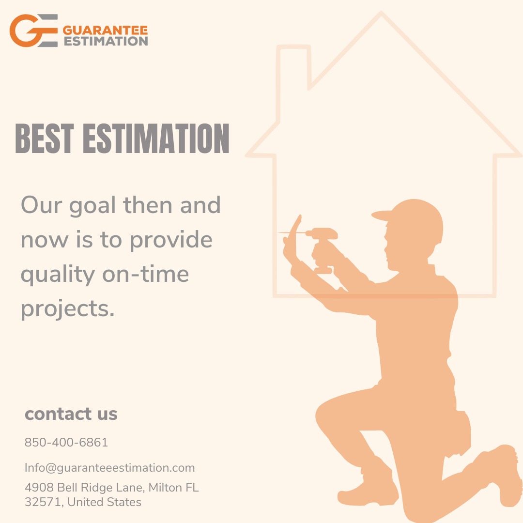 GeEstimation's tweet image. 𝐁𝐞𝐬𝐭 𝐄𝐬𝐭𝐢𝐦𝐚𝐭𝐢𝐨𝐧.

𝐎𝐮𝐫 𝐠𝐨𝐚𝐥 𝐭𝐡𝐞𝐧 𝐚𝐧𝐝 𝐧𝐨𝐰 𝐢𝐬 𝐭𝐨 𝐩𝐫𝐨𝐯𝐢𝐝𝐞 𝐪𝐮𝐚𝐥𝐢𝐭𝐲 𝐨𝐧 𝐭𝐢𝐦𝐞 𝐩𝐫𝐨𝐣𝐞𝐜𝐭𝐬.

𝐂𝐨𝐧𝐭𝐚𝐜𝐭 𝐔𝐬:𝟖𝟓𝟎-𝟒𝟎𝟎-𝟔𝟖𝟔𝟏
𝐄-𝐦𝐚𝐢𝐥: 𝐢𝐧𝐟𝐨@𝐠𝐮𝐚𝐫𝐚𝐧𝐭𝐞𝐞𝐞𝐬𝐭𝐢𝐦𝐚𝐭𝐢𝐨𝐧.𝐜𝐨𝐦