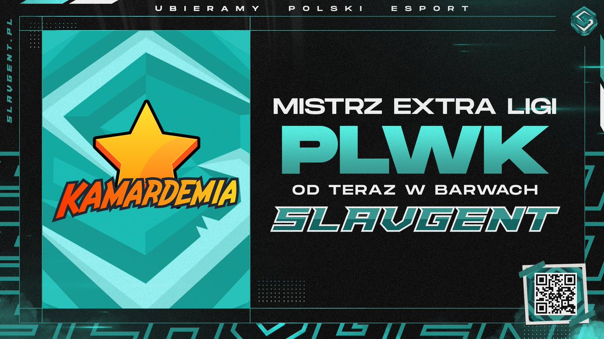 Wracamy do gry! ⚽️

Mamy przyjemność poinformować, iż SLAVGENT - to samo, które pamiętacie z lat 2017-2021 - wraca do aktywnej rywalizacji na scenie sportów elektronicznych! 🤯

Swoją przygodę w 2023 rozpoczynamy od zakontraktowania świeżo upieczonych mistrzów Extra Ligi PLWK🏆🔝
