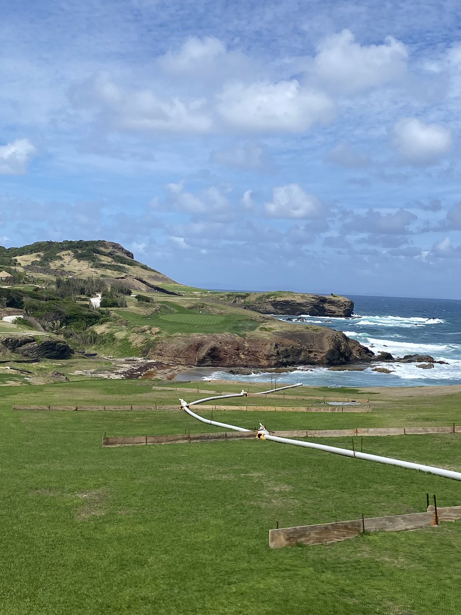 BobWeeksTSN's tweet photo. Had a sneak peak of @CabotSaintLucia today. Wow!! This is going to be spectacular. https://t.co/44xbLoPQjG