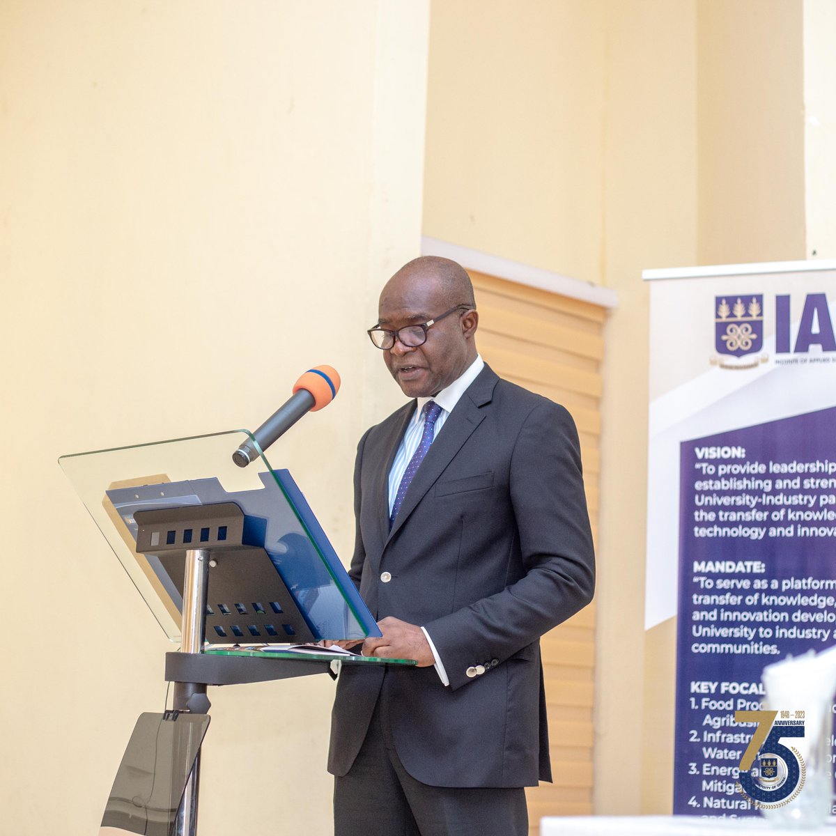 UnivofGh's tweet photo. The opening ceremony of the 4th Africa Materials Research Society-IAST- Nyansapo Workshop on Waste Conversion has been held at the @ISSERUG  Conference Centre, @UnivofGh. (1/2)

#UGIS75 
#IntegriProcedamus https://t.co/7Gco89Wc0A
