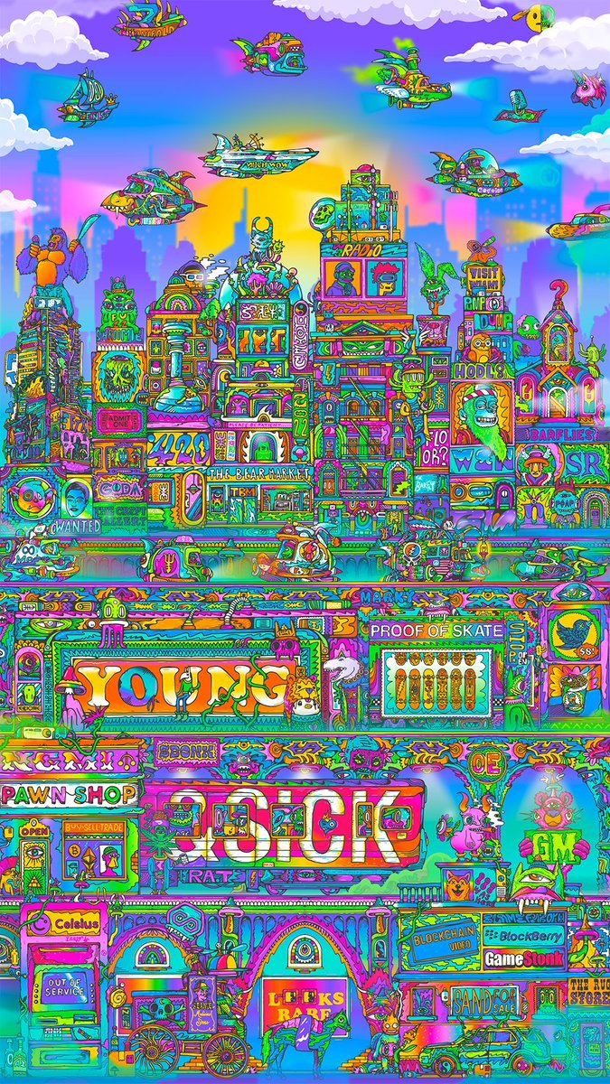 GODAH (@godahart) on Twitter photo Art giveaway!🎨🔥
👉Learn about <a href="/youngandsick/">YOUNG & SICK⚡</a> to win his art!👈
We minted 2 'Twenty Twenty Two' 👇
One for us
One for you!
To nominate:
▪️Follow <a href="/GODAHart/">GODAH</a> + <a href="/youngandsick/">YOUNG & SICK⚡</a>
▪️RT
▪️read the thread and ❤️ it!
▪️👉Tag an artist we should do next time!👈
⏰Raffle in 48h
🧵👇 Art giveaway!🎨🔥
👉Learn about <a href="/youngandsick/">YOUNG & SICK⚡</a> to win his art!👈
We minted 2 'Twenty Twenty Two' 👇
One for us
One for you!
To nominate:
▪️Follow <a href="/GODAHart/">GODAH</a> + <a href="/youngandsick/">YOUNG & SICK⚡</a>
▪️RT
▪️read the thread and ❤️ it!
▪️👉Tag an artist we should do next time!👈
⏰Raffle in 48h
🧵👇