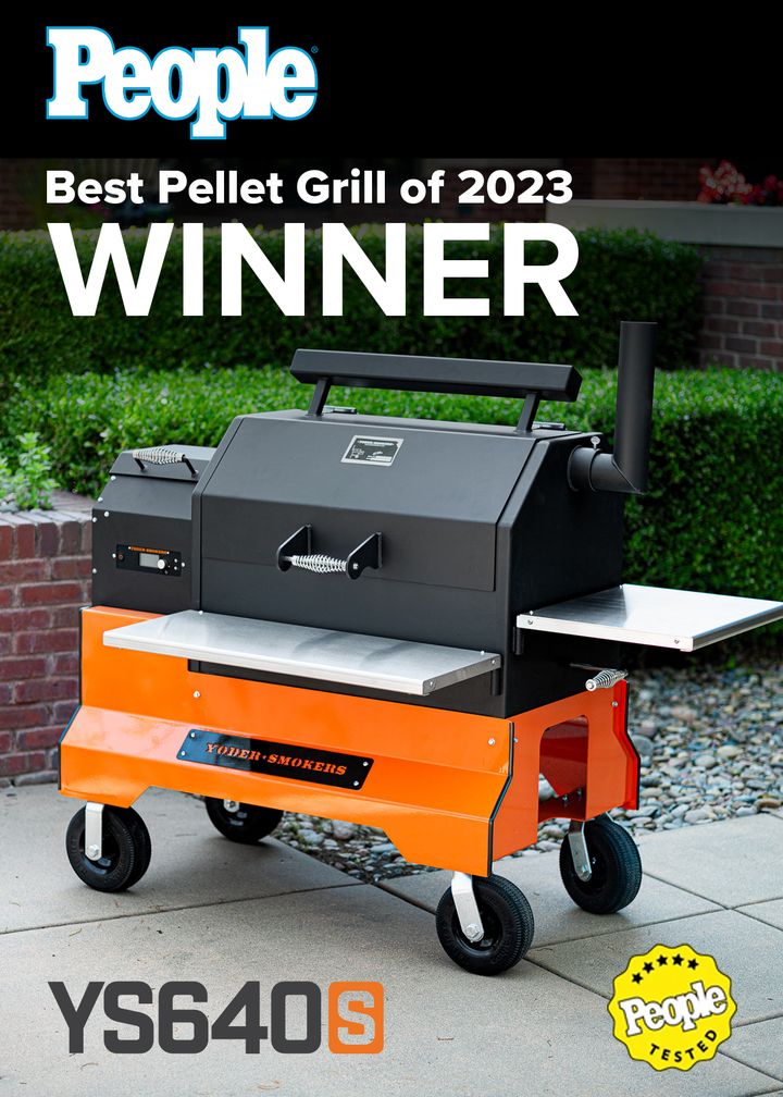 People Magazine reviewed 8 pellet grills. The Yoder Smokers YS640S was voted the BEST PELLET GRILL by unpaid, unbiased, and blind testing...Full article here: people.com/best-pellet-gr…
.