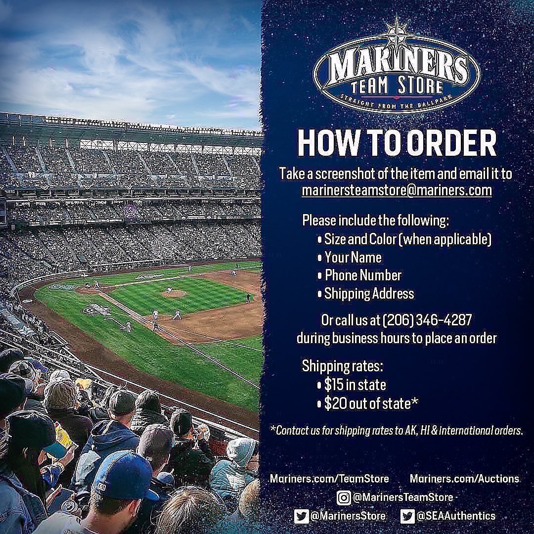 Mariners Team Store on X: Get ready for warmer weather and