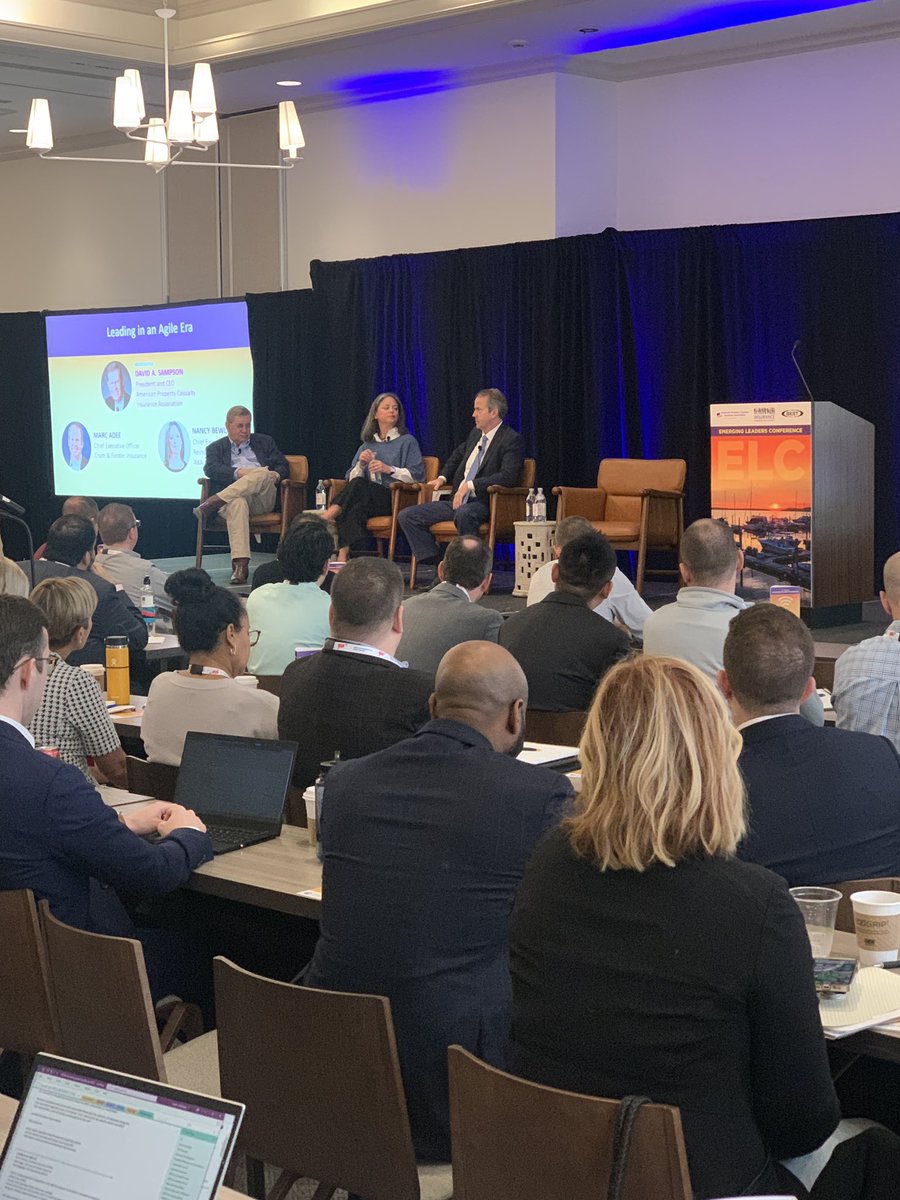MargueriteTort's tweet photo. Exciting morning at Emerging Leaders Conference! #ELC2023 #ICM2023 @margaretspence @JacobsonGroup @crum_forster #AXAXL https://t.co/gQDpaOuwKD