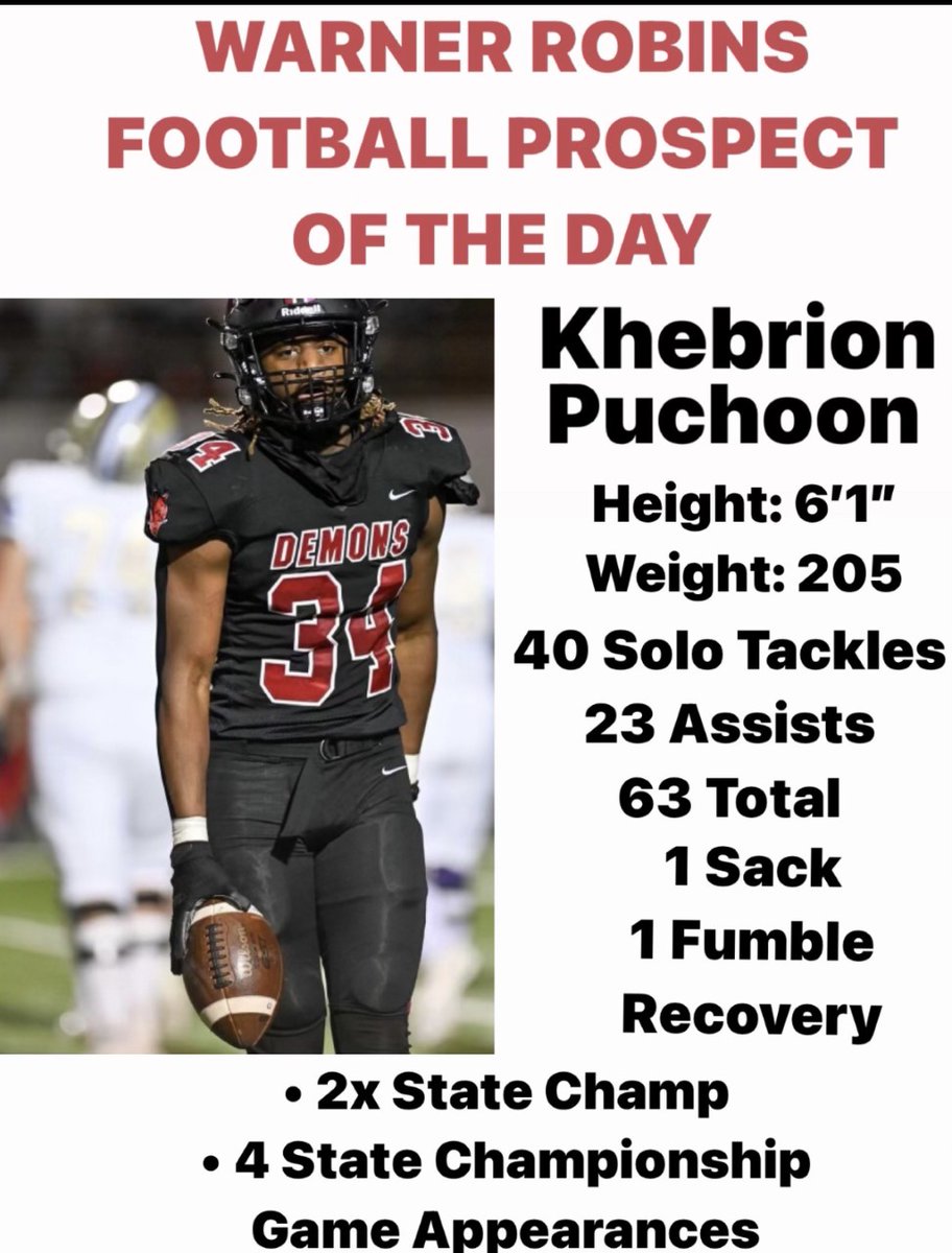 divaHall138's tweet photo. @OverLookedRec College Coaches 👀@KhebrionPuchoon. This Versatile Defender can play Up or Down and provide Pressure Off the Edge. @GtownCoachO @CoachKleckler @CoachNorwell @PerryThomasCU @CoachJCarr76 @CoachHayes_8 @CoachHouse_UC @CoachRoscoByrd @CoachDaniels_IW
https://t.co/mpPrbryIRn… https://t.co/F7qHYXx1XL