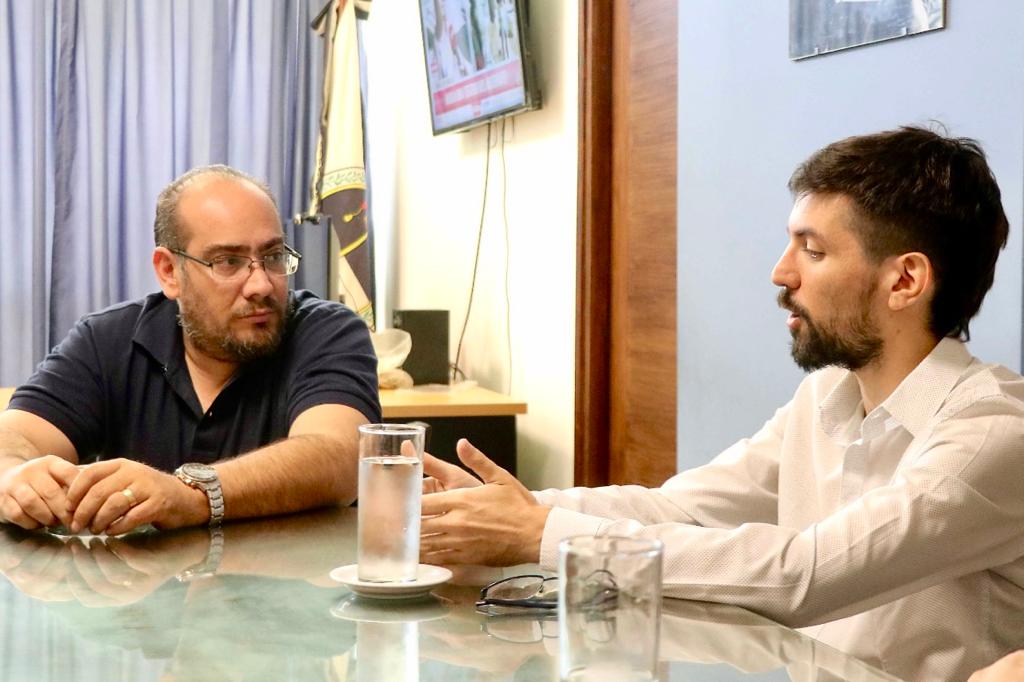 Seguimos trabajando para llevar la Ventanilla Única a cada rincón del país. El viernes estuvimos en Palpalá, Jujuy, donde nos reunimos con el intendente Rubén Rivarola, el administrador de Aceros Zapla, Vicente Costa y el administrador de Aduana, Mario Arguello.