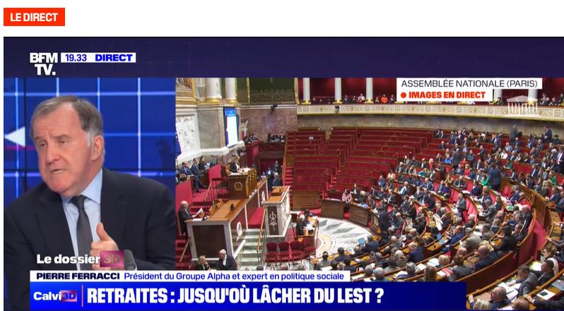 #DIRECT 
"C'est la première fois depuis plus de 20 ans que l'on connaît une telle convergence syndicale. Les syndicats ont su faire taire leurs divergences. Ils ont l'occasion de redonner toute sa place à la démocratie sociale," Pierre Ferracci chez @Calvi3D