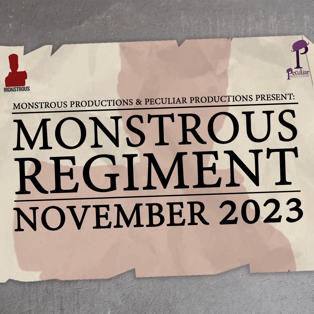 MonstrousPTC's tweet image. 11 years ago we were getting ready to bring this to the stage, our first @terryandrob production. After a quiet 5 years from us, it seemed like a good time to revisit Borogravia! #cardiff #theatre #gnuterrypratchett