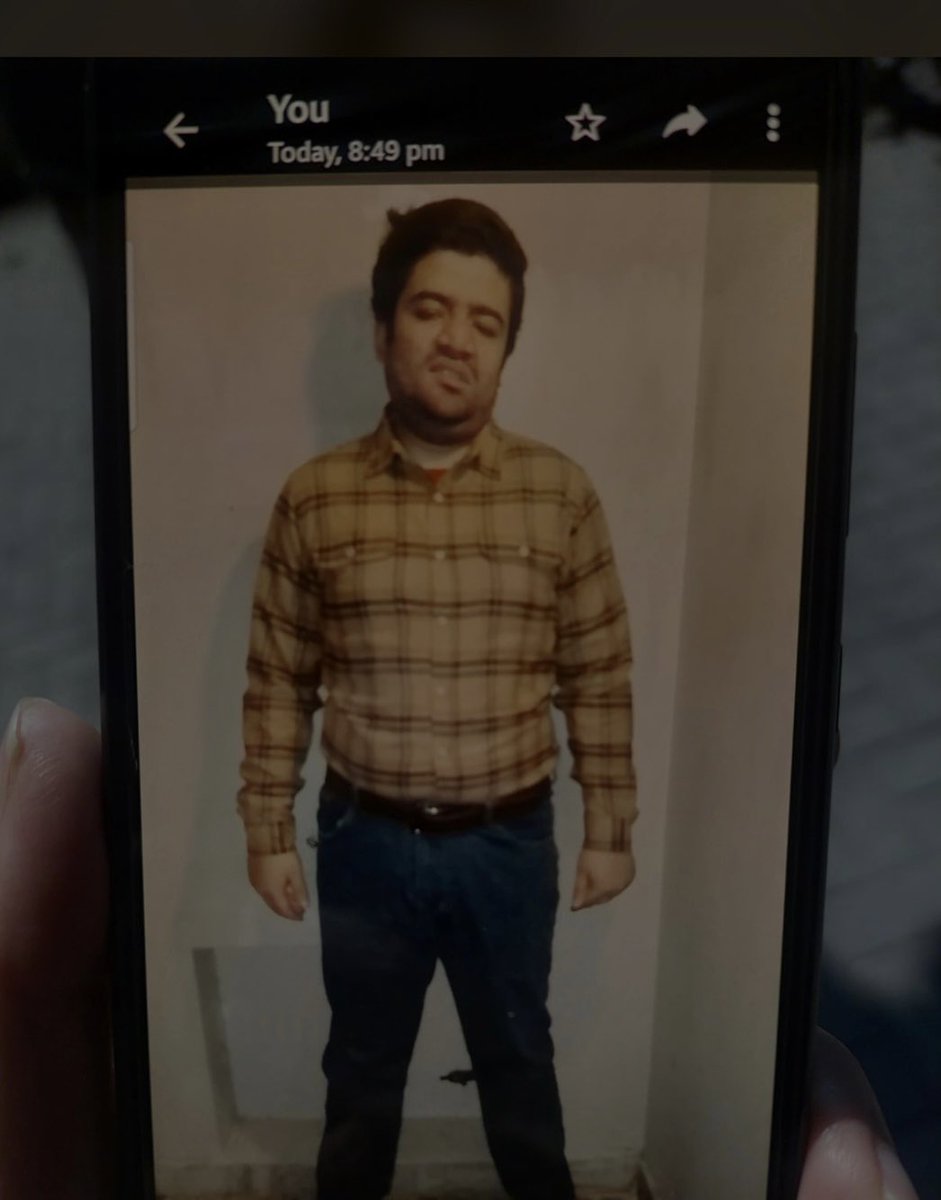 My friend’s cousin Muhammad Hasan, 24 years old, is autistic. He has been missing from D Block Park in Valencia Town, near Jalal Sons at between 5:15 - 5:30. He was wearing the same clothes as seen in the picture. Please inform us of any leeds. Contact at 0333-4573780