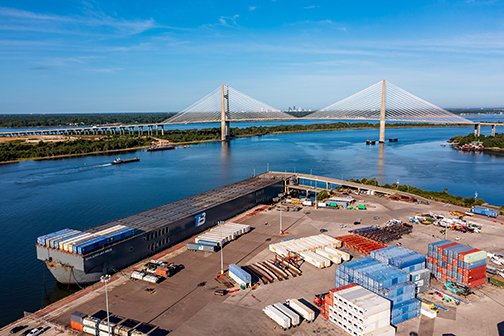 JAXPORT's tweet photo. #CargoBlog | Schedule reliability is a priority for shippers navigating today’s supply chain: https://t.co/Ew59BPIahx

JAXPORT’s spacious, expanding facilities and large ocean carrier base with competitive transit times help enable timely connectivity. https://t.co/bEUZRoR8eG