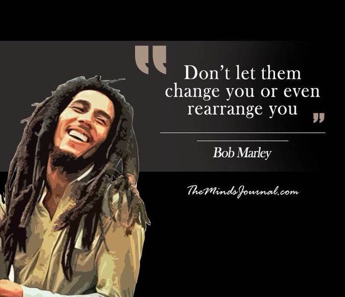 Every man, every woman has the right to live their own destiny. Happy birthday Bob Marley! 