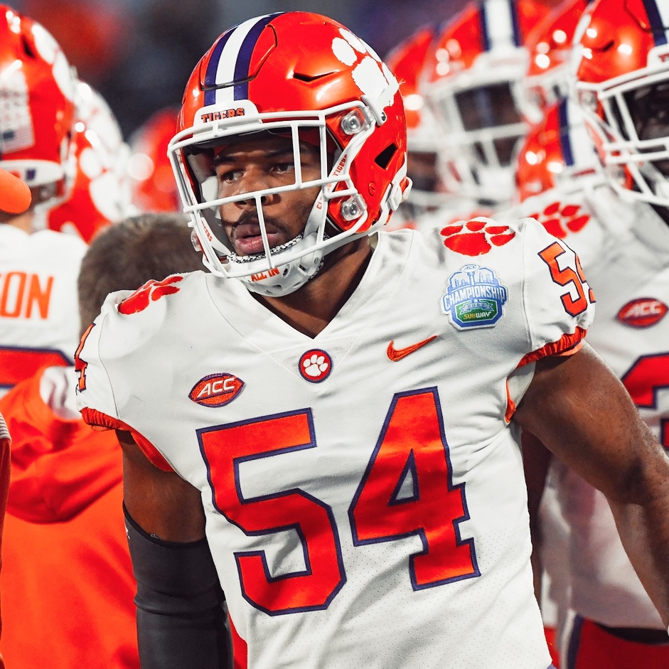 PFF_College's tweet image. Clemson LB Jeremiah Trotter Jr in 2022:

🐅 23 QB Pressures
🐅 46 Defensive Stops
🐅 89.7 Coverage Grade
🐅 Zero TDs Allowed