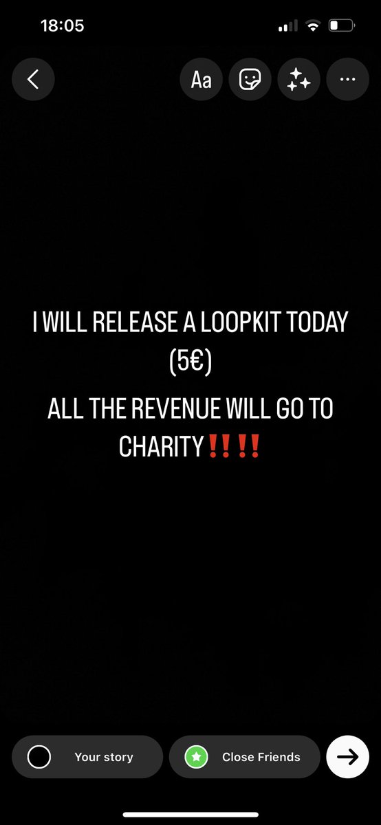 For the producer that dont follow me on instagram: I am releasing a donation loopkit for Turkiye. My instagram is @isthatmking. CHECK MY STORIES AND POST FOR MORE INFO‼️‼️