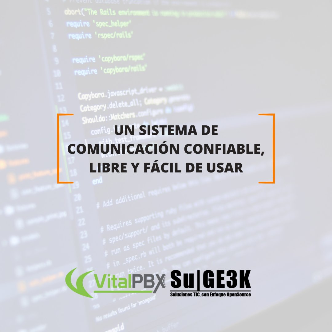 SuGE3K's tweet photo. Con una #PBXCloud podrรกs llevar las #comunicaciones de tu #empresa de manera #segura a cualquier parte del mundo. Amplia tu alcance mรกs allรก de la oficina fรญsica.
https://t.co/wXur5tenDs https://t.co/WTgDgItesE