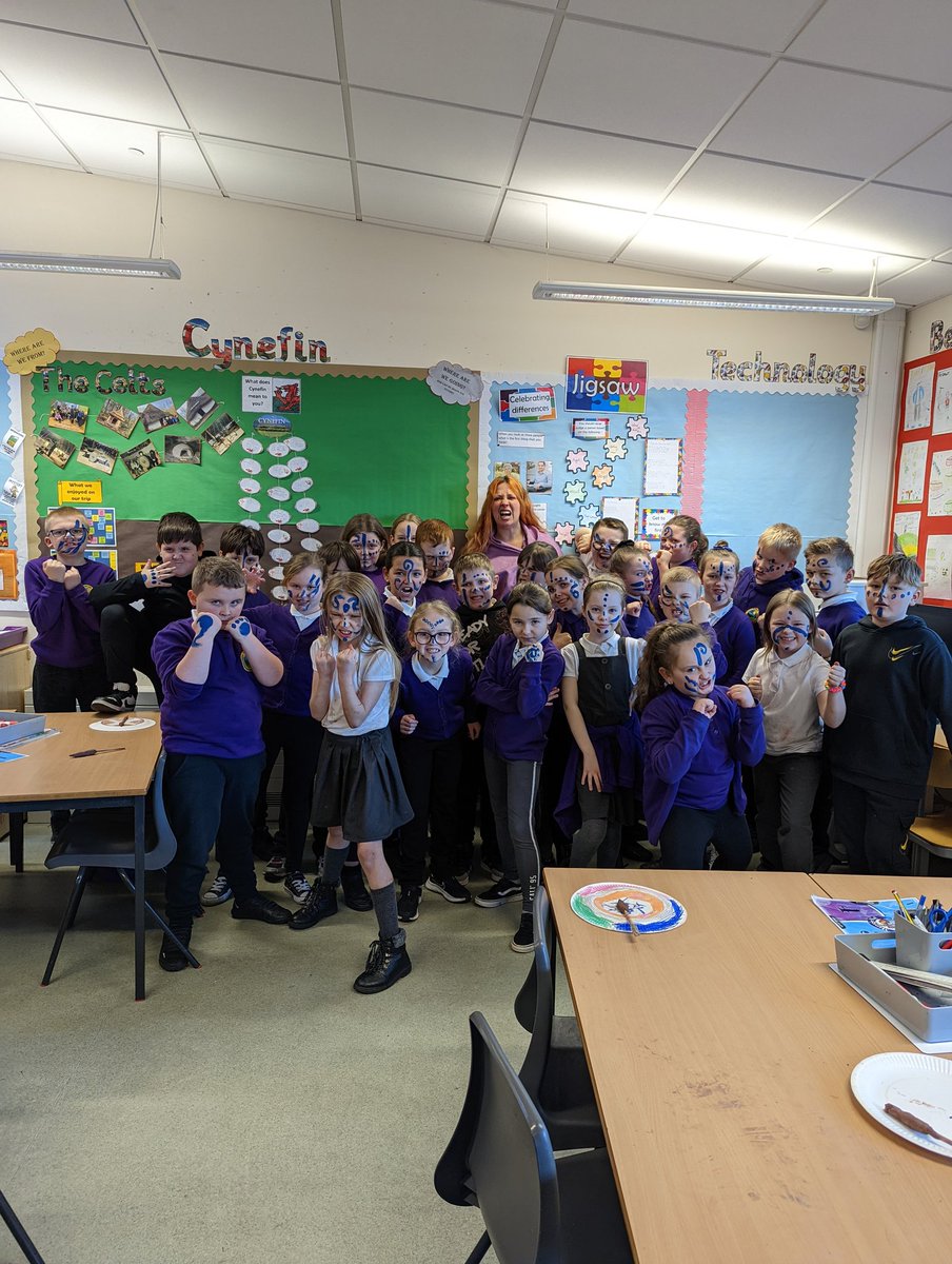 Well done <a href="/ynysboethpri1/">Ynysboeth Community Primary</a> ! I completely loved my time with you, and you've produced some wonderful pieces of work!Sheilds,spears, Roundhouses, WOW! I look forward to seeing you at the Roundhouse grand opening 🥰🛖#celtiaidcwmcynon