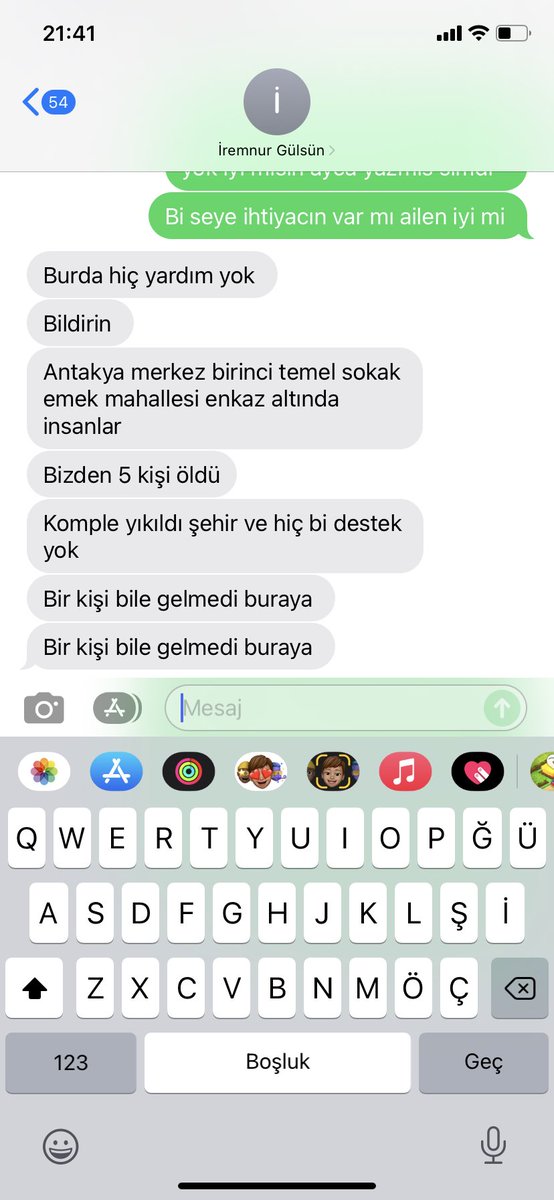 #deprem #hatay #antakyahatay @Ahbap_Hatay <a href="/ahbap/">Ahbap</a> <a href="/AFADHatay/">AFAD HATAY</a> <a href="/AFADBaskanlik/">AFAD</a> 
antakya merkez birinci temel sokak emek mahallesi @Ahbap_Hatay ulasım yok, enkaz altında insanlar varmıs kimse yok diyorlar. Yardım gönderin bi an önce nolur