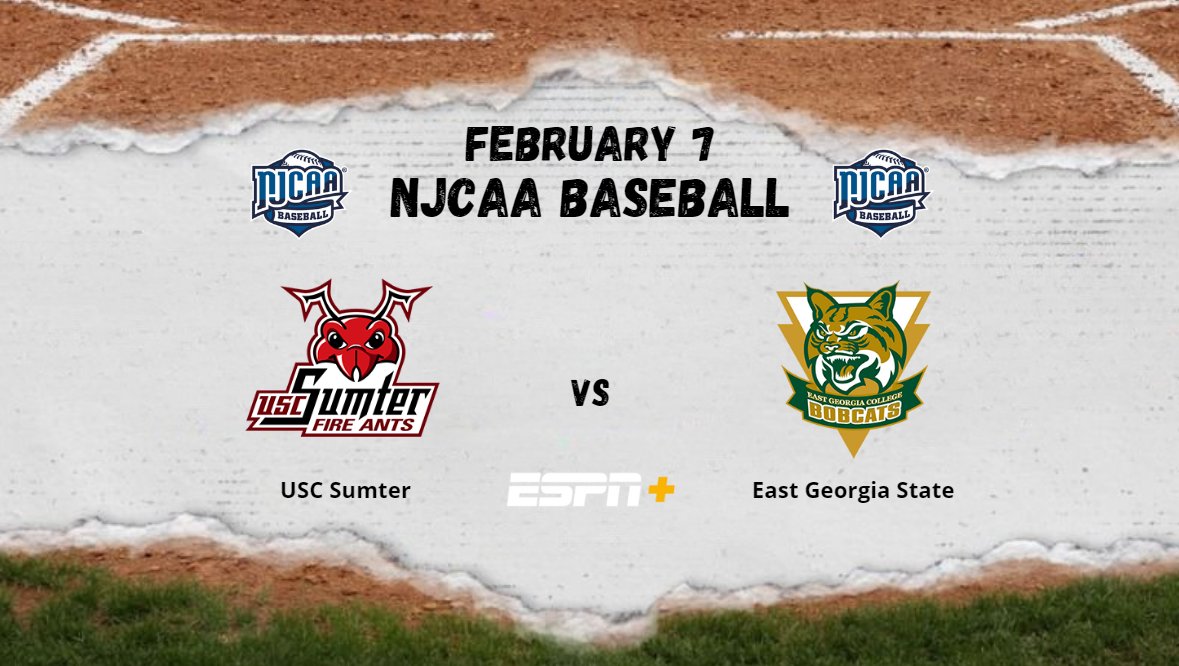 NJCAA Region 19 (@njcaaregion) on Twitter photo USC Sumter π East Georgia State
π Tuesday., Feb., 07nd
β°12:00 PM
πΊ bit.ly/njcaaorgnetwork
<a href="/EastGaCollege/">East Georgia State College</a> <a href="/EG_Baseball/">East Georgia State College Baseball</a>
<a href="/EGSCBobcats/">EGSC Athletics</a> <a href="/zachkwi/">Zach Kwiatkowski</a>
<a href="/aaron_mizell/">Aaron Mizell</a> <a href="/EricMcCombie/">Eric McCombie</a>
<a href="/GarrettNance27/">Garrett Nance</a> <a href="/AL0nz023/">Zo</a>
<a href="/NeubauerArtie/">Artie Neubauer</a> <a href="/KehrenAshton/">Ashton Kehren</a>
@2tannerjones3 <a href="/JhonkeanuP/">Jhonkeanu Perez</a>
<a href="/jayden_lopez11/">Jayden Lopez</a> USC Sumter π East Georgia State
π Tuesday., Feb., 07nd
β°12:00 PM
πΊ bit.ly/njcaaorgnetwork
<a href="/EastGaCollege/">East Georgia State College</a> <a href="/EG_Baseball/">East Georgia State College Baseball</a>
<a href="/EGSCBobcats/">EGSC Athletics</a> <a href="/zachkwi/">Zach Kwiatkowski</a>
<a href="/aaron_mizell/">Aaron Mizell</a> <a href="/EricMcCombie/">Eric McCombie</a>
<a href="/GarrettNance27/">Garrett Nance</a> <a href="/AL0nz023/">Zo</a>
<a href="/NeubauerArtie/">Artie Neubauer</a> <a href="/KehrenAshton/">Ashton Kehren</a>
@2tannerjones3 <a href="/JhonkeanuP/">Jhonkeanu Perez</a>
<a href="/jayden_lopez11/">Jayden Lopez</a>