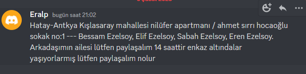 #deprem #DEPREMOLDU #SONDAKIKA #Hatay