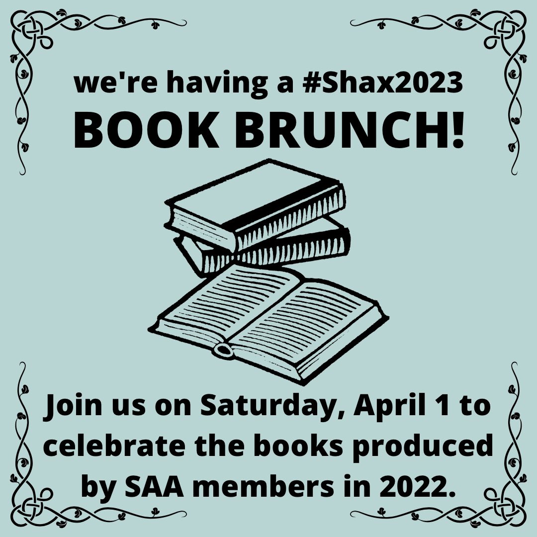 If you are an author or an editor who wishes to participate in the book party, please reach out to @Thisbysmantle (LGeddes@adelphi.edu) by March 1 to be put on the program (priority may be given to monographs, early career authors, &amp; those at teaching-heavy institutions).