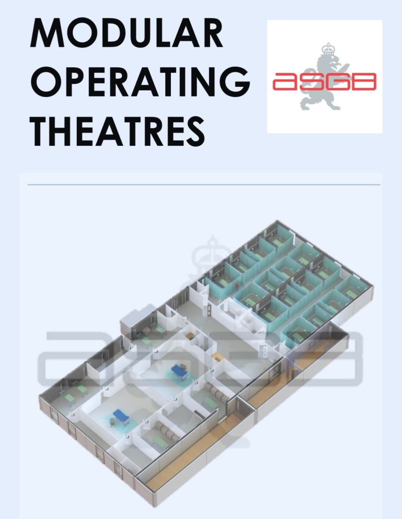 ASGBLtd's tweet photo. Enabling the Govt plan to recover urgent &amp; emergency care services, ASGB offers a Modular Operating Theatre. Hospital capacity increased quickly &amp; cost effectively, a semi-permanent modular solution allowing for adaptations to be scaled down or up. Contact the team for more info https://t.co/Jje0hRTKyS